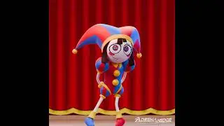 Pomni Dancing Animation.                 #pomni #thedigitalcircus #digitalcircus #blender #animation