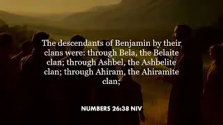 Numbers 26:38 (NIV)