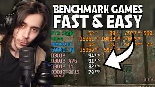 How To Benchmark Games Properly EASY WAY