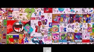 PixelCanvas - /mlp/ vs  ChapoChat(RedPixel) Timelapse