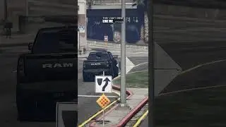 Outrunning Bad Drivers in Uniform  #shorts #chaosdrive #gta3am