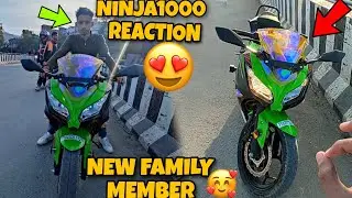 New Family Member 😍 | Ninja1000 Public Reaction 🔥 | Must Watch