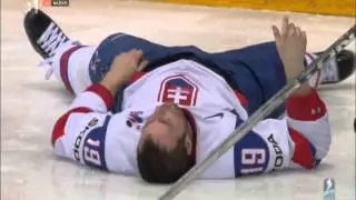 SVK vs CZE ZÁZNAM IIHF 2012 3:1 (Nech bože dá, Voláme do boja)