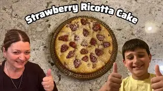 How To Make a Ricotta Strawberry Cake 