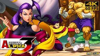 Street Fighter Alpha 3 - Rose [Arcade / 1998] 4K 60FPS