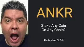 ANKR - Bridge? Stake any Coin on Any Chain? $ankr 🚀