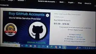 Buy GitHub Accounts Usa  2026