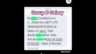 Railway Group D Salary 🔥🚂#groupd #salary #railwayjobs #railwaylife #motivation #groupdsalary #short