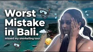 Leaving Bali with Regrets... My Last Day Was a Disaster 💔