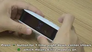 INFITARY RV TPMS OPERATION VIDEO Tire Pressure Temperature Monitoring System with 6 External Sensor