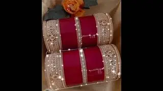 #New #Design #Bridal #Chuda #Latest #Punjabi #Chura #Bangles #AdStone #PartyWear #Newest  #2022