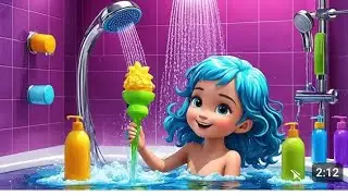 Bath Time | Nursery Rhymes for Kids | Fun & Interactive Song