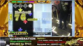 【DDRA20】ZODIARK - Re:GENERATION [Single-EXPERT] 999,960 4p PFC