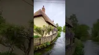Pretty village of Wherwell in Hampshire ., United Kingdom!
