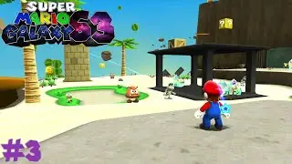 Super Mario Galaxy 63 Part 3 - Shifting Sand Land