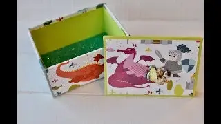 Tutorial: Kiste aus Graupappe (Teil 1 von 2) mit Stampin' Up!