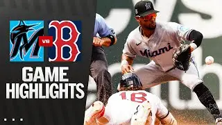 Najważniejsze momenty meczu Marlins kontra Red Sox (17.08.2025) | Najważniejsze momenty MLB