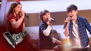 Jude, Tilly, Jack - 'Place Your Hands': Battles | The Voice Kids UK 2017