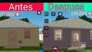 ANTES y DESPUÉS de Mi CASA EN House Designer 2022