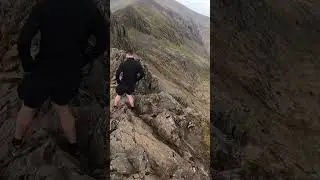 A Trip Along Crib Goch with me