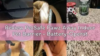 Review PetSafe Pawz Away Indoor Pet Barrier - Battery-Operated Indoor Invisible Containment Area wit