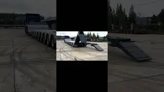 Supro Multi-Axle Trailer#heavyequipment #heavytransport #transportation #transport