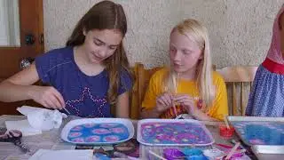 Paper Marbling from 