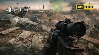 (PS5) ESCAPING THE RUSSIAN MILITIA | Ultra Realistic Gameplay [4K60FPSHDR] Call of Duty