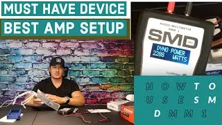 How to MEASURE YOUR WATTS SMD Audio Multi Meter/Hand Held Amplifier Dyno