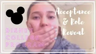 My DCP Acceptance!!! | DCP Fall 2019