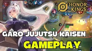HOK GARO JUJUTSU KAISEN SKIN - HONOR OF KINGS GAMEPLAY