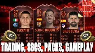 FIFA19|NEW UCL SBCS! LIVE FUT TRADING,SBCS,GAMEPLAY!BEST TRADING METHOD? 50K AN HOUR!