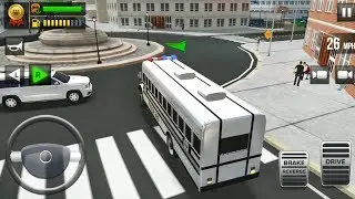 Ultimate Bus Driving Realistic Simulator - Police Bus Drive - Android Gameplay FHD