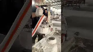 Fill Unsaturated Polyester Resin Into Fiber Reinforced Plastic Mold To Manufacture Washing Tubs !