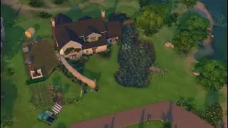 Sims 4 Base Game Cottage Build | Rustic Farmhouse Tour | No CC, No Packs!
