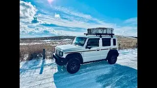 冬のビーナスライン最高！ジムニーノマドにてバッチリ走行。