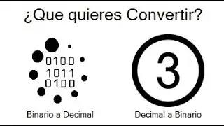 Conversor de Binario y Decimal v0.1 C# Windows Forms, Visual Studio