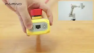 Fairino FR5 robot arm Introduction to the use of the Button Box