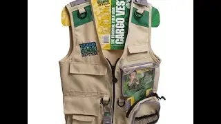 Backyard Safari Adventures Cargo Vest!