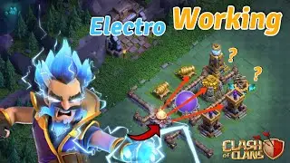 How does Electro-fire wizard work | Clash of Clans