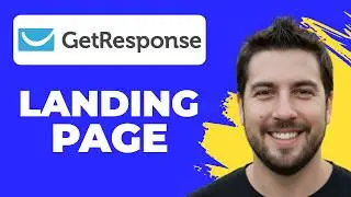 How To Build A Landing Page In GetResponse (Full Guide)