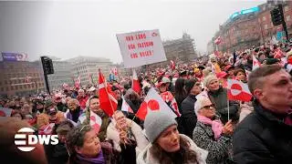 MASSIVE MARCH: US Embassy Targeted in Copenhagen Protest Supporting Greenland’s Sovereignty | AC14