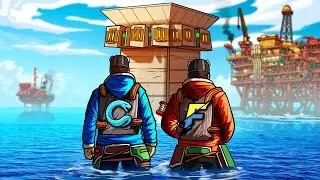 We Built the PERFECT OCEAN BASE on FORCE WIPE - Rust
