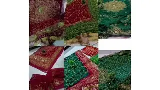 darbari Jamnagari handwork chundadi💫#darbari #jamnagari #handwork #chundari #likesharesubscribe
