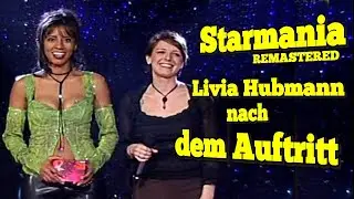 Starmania REMASTERED Livia Hubmann nach dem Auftritt