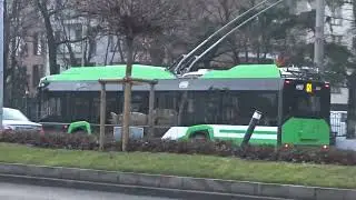 What are the trolleybuses in Romania. Bucharest public transport 2025
