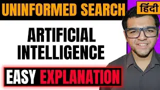 Uninformed search in artificial intelligence in Hindi 🔥🔥