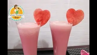 Watermelon Milkshake Recipe | Watermelon Smoothie Recipe | Summer Drink Recipes