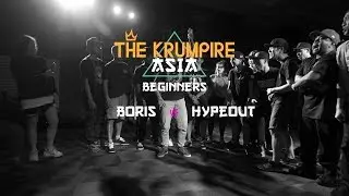 BORIS vs HYPE OUT | 1/2 FINAL Beginners | THE KRUMPIRE ASIA 2019