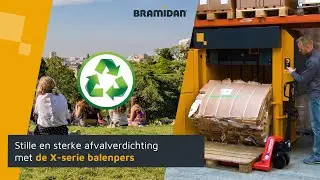 Snelle en sterke verdichting van vele soorten afval met #balenpersen uit de X-serie